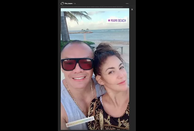 Tilsa Lozano y Jackson Mora se lucen juntos en Miami