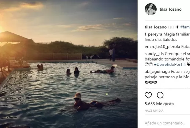 Tilsa Lozano y Miguel Hidalgo pasaron románticos momentos por el Día de la madre