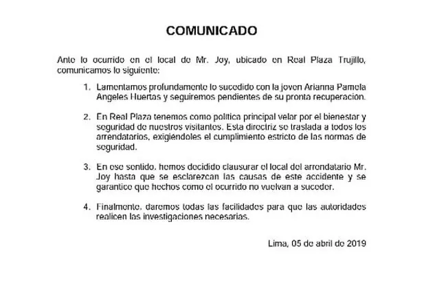 Trujillo: joven cayó de una altura de 9 metros en juego 'Salto al vacío'