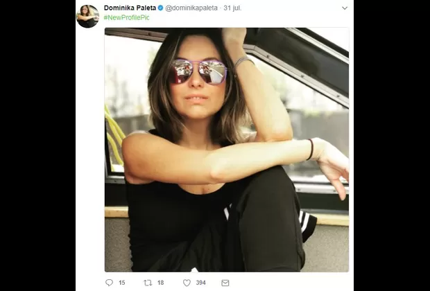 Ludwika Paleta: su hermana Dominika impacta en Twitter con foto a sus 44 años