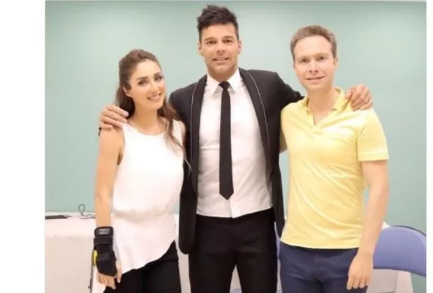 Twitter: ¿por qué esta foto de Anahí con Ricky Martin preocupa a los fans?