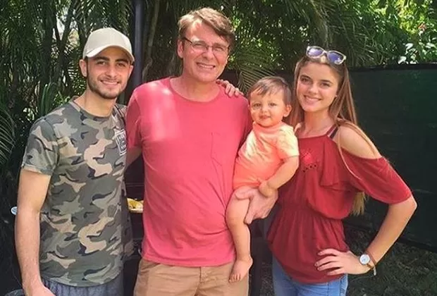 La Usurpadora: El recordado Guillermo Montero posa en tierna foto junto a sus hijos