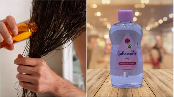 Es posible usar el aceite de bebé para disminuir el frizz en ciertos tipos de cabello.