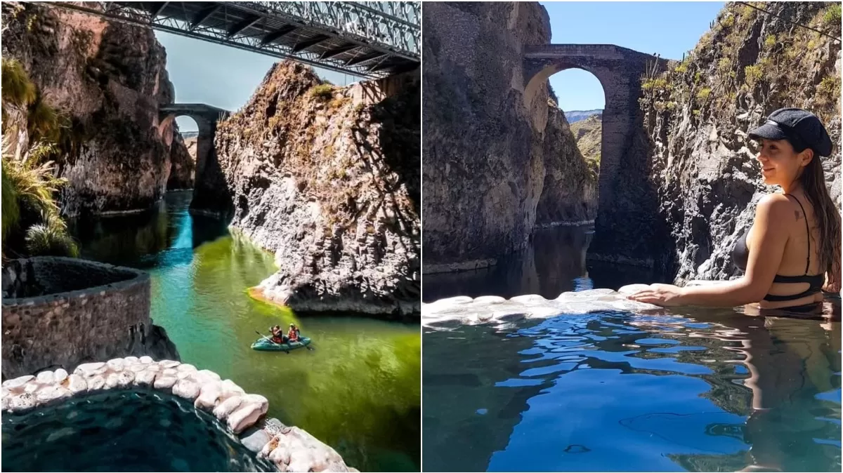 Baños termales de Chacapi en Arequipa, Perú. (Fotos: @angiequirozg / @yaniraayvar)