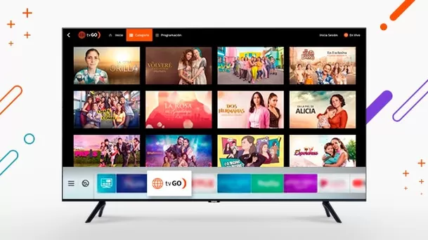 Disfruta América tvGO en pantalla grande, en tu Smart Samsung