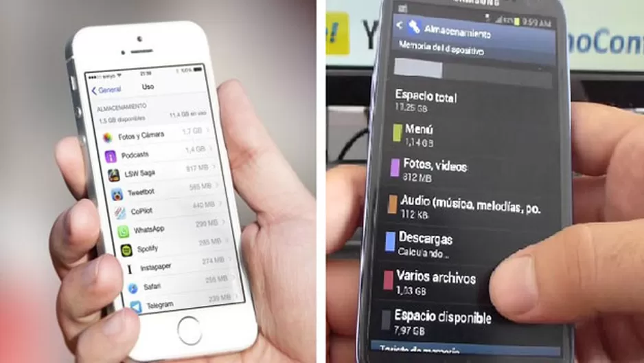 Gestionar la memoria interna de tu celular es muy sencillo