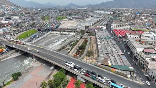 Puente Ricardo Palma en entrada a la Avenida Abancay. (Foto: Andina) Puente Ricardo Palma en entrada a la Avenida Abancay. (Foto: Andina)