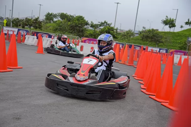 “kart slalom”, carreras en miniautos en la Videna de San Luis