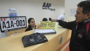 Conoce qué tipo de vehículos deben hacer un cambio de placa a partir de junio del 2025. (Foto: Andina)