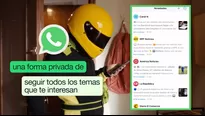 Canales de WhatsApp se encuentran disponibles en el Perú. 