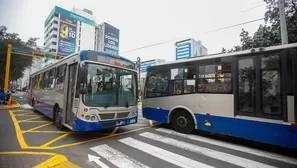 Conoce cómo funciona el carril bidireccional en la Av. Arequipa (Foto: Andina)