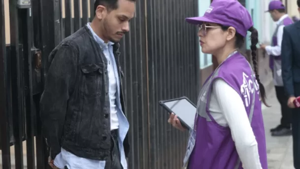 Los encuestadores tienen prohibidos ingresar a la vivienda. (Foto: Andina)