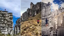 Conoce este increíble bosque de piedras en los andes peruanos. (Foto: @jenniffer.chris / @luzeritho1923)