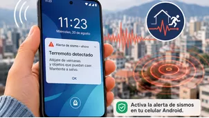 Pasos para activar la alerta de sismos para tu celular Android (Foto: ChatGPT)