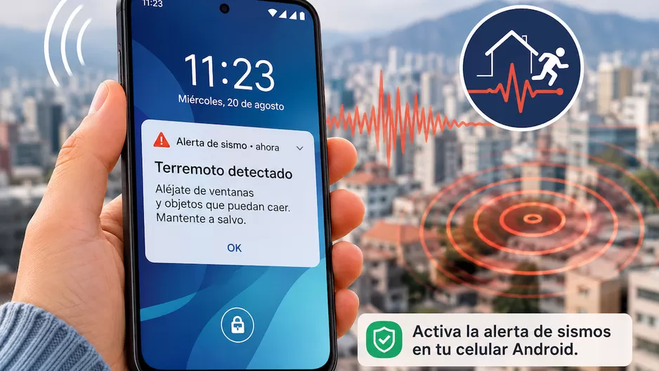 Pasos para activar la alerta de sismos para tu celular Android (Foto: ChatGPT) Pasos para activar la alerta de sismos para tu celular Android (Foto: ChatGPT)