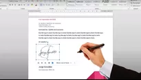 Así puedes colocar tu firma o sello digital en un documento Word o Excel. (Foto: Útil e Interesante)