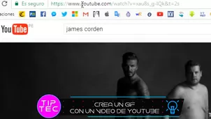 Aprende a convertir un video de Youtube en un gif