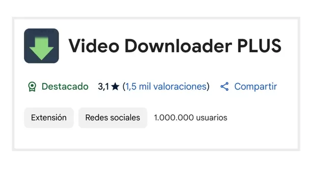 Extensiones web para descargar videos de Facebook. (Imagen: ÚtileInteresante.pe) Extensiones web para descargar videos de Facebook. (Imagen: ÚtileInteresante.pe)