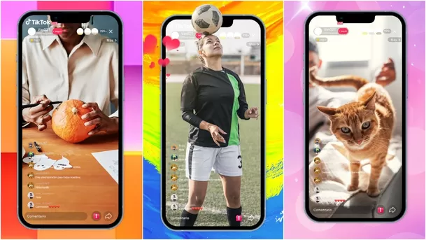 TikTok en Android. TikTok en Android.