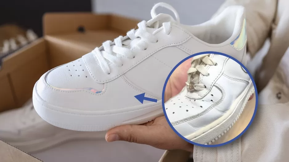 El truquito efectivo para eliminar las arrugas de tus zapatillas