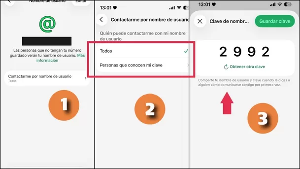 Activar clave para nombre de usuario de WhatsApp. (Foto: Útil e Interesante) Activar clave para nombre de usuario de WhatsApp. (Foto: Útil e Interesante)
