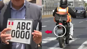 ¿Cómo se aplicará el replaqueo de motos en 2026? (Foto: Canal N / Andina)