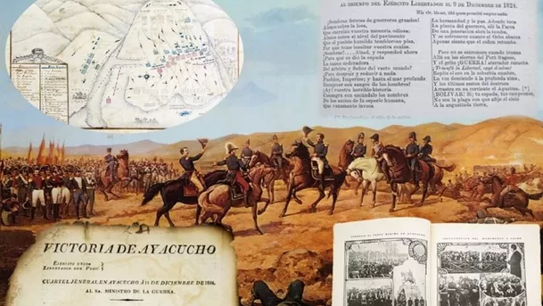 Batalla de Ayacucho. (Imagen: Agencia Andina) Batalla de Ayacucho. (Imagen: Agencia Andina)