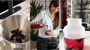 Así debes prepara el agua de jamaica para obtener todos sus beneficios. 