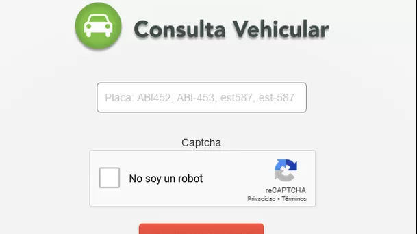 Buscar el dueño de un vehiculo con la placa.