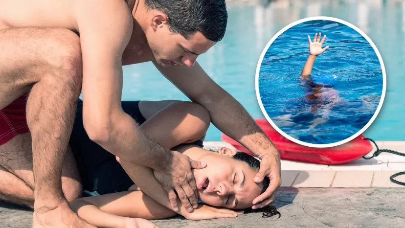 &iquest;C&oacute;mo salvar tu vida si te est&aacute;s ahogando en una piscina?