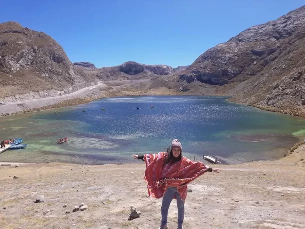 Laguna de 7 colores en Canta, provincia de Lima, Perú. (Foto: @nathali.p)