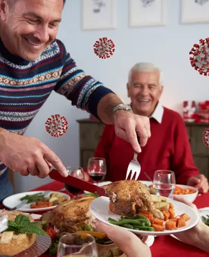 COVID-19: ¿Cómo tener una cena de Navidad con bajo riesgo de contagio?
