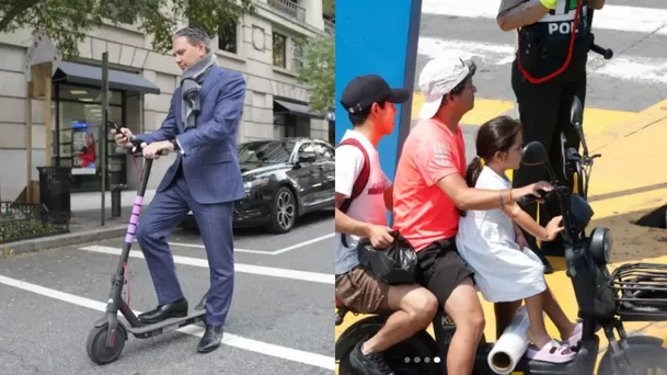 Un Vehículo de Movilidad Personal es aquel equipado con motor eléctrico. (Fotos: Andina)