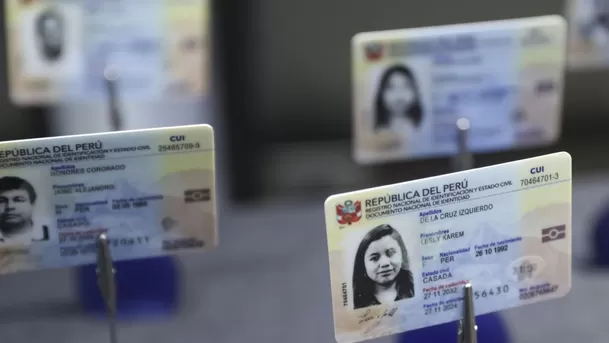 La renovación del DNI electrónico tiene un costo diferente al DNI azul. (Foto: Andina)