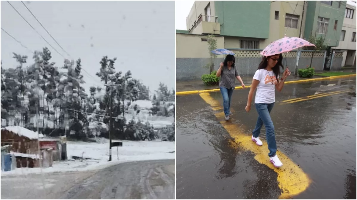 Evento metereológico DANA Maura en Perú. (Fotos: Andina)