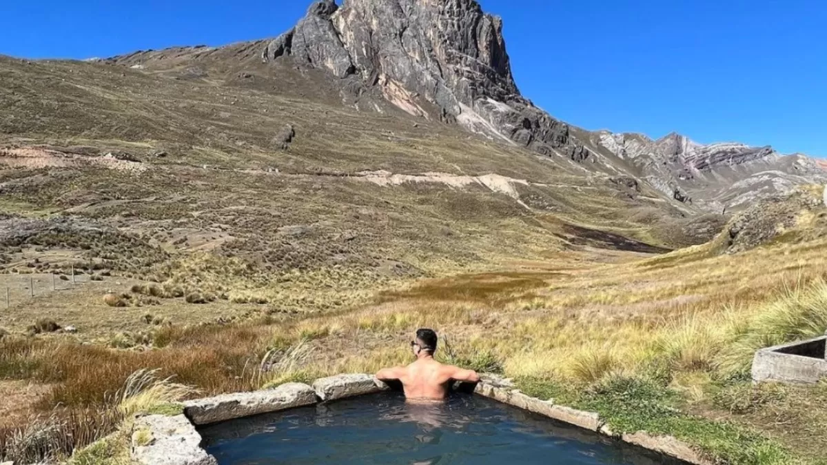 Baños termales de Guñog en Cajatambo, Lima. (Foto: @ramiroarribasplata)