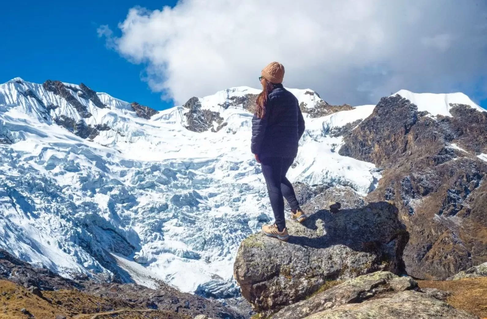 Nevado Huaytapallana en Huacayo, Junín en Perú. (Foto: @anatejadab)