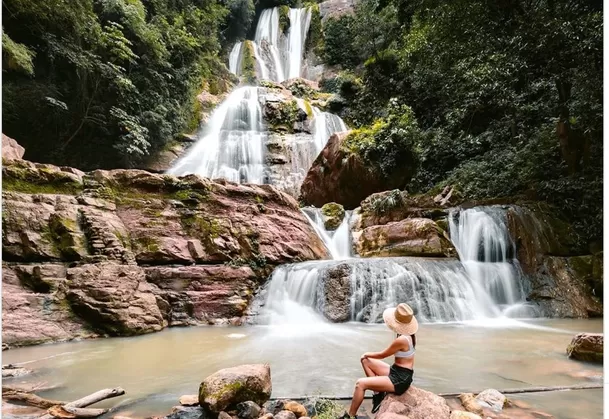 Catarata Bayoz en Chanchamayo. (Foto: @igersperu)