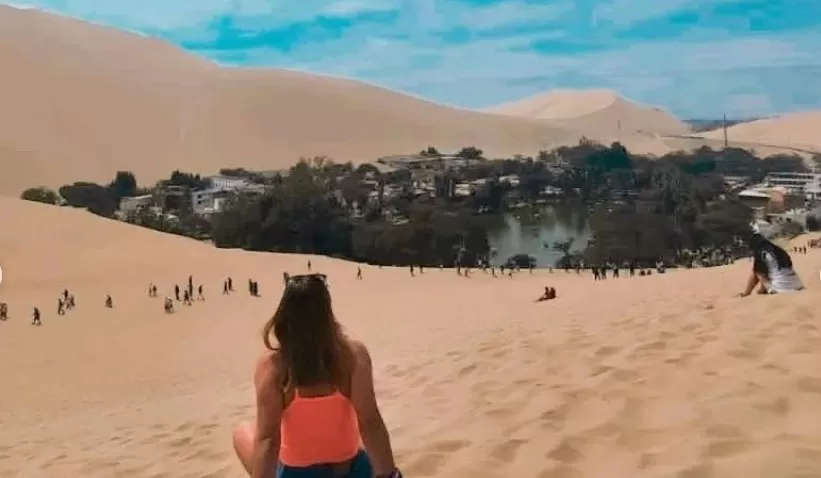 Huacachina en Ica. (Foto: @camilagamboa06)