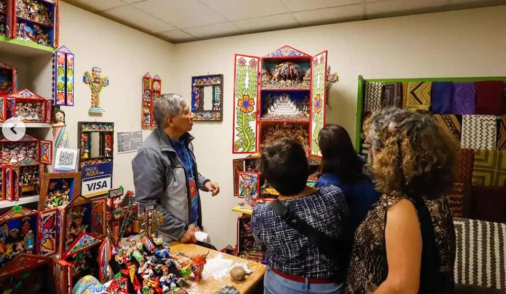 Exposición-venta Ruraq Maki en el Ministerio de Cultura.