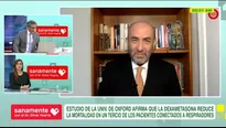 Sanamente con el Dr. Elmer Huerta. Foto y video: América Noticias