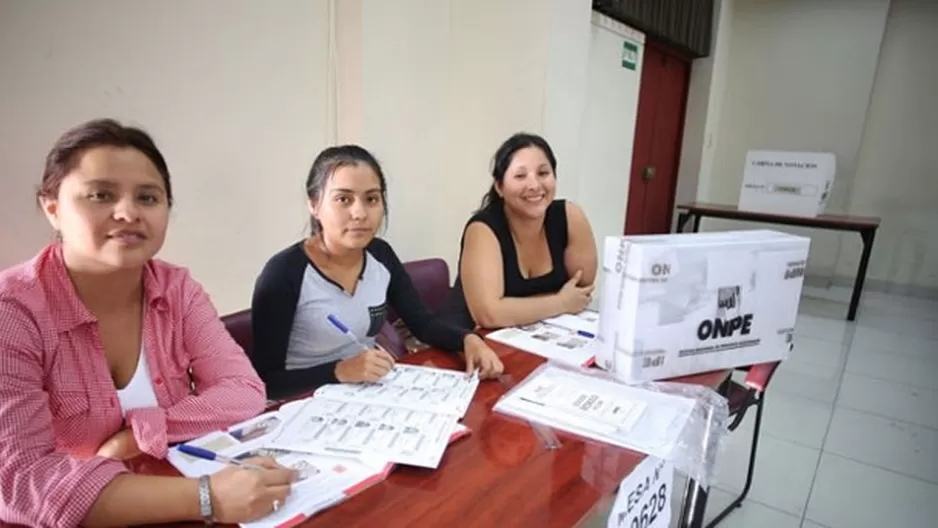 ONPE explica qué debes hacer si no puedes ir a votar o ser miembro de mesa