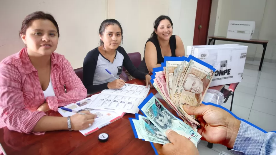 Pago por ser miembro de mesa: ¿A cuánto asciende el monto por cumplir con esta labor? Pago por ser miembro de mesa: ¿A cuánto asciende el monto por cumplir con esta labor?
