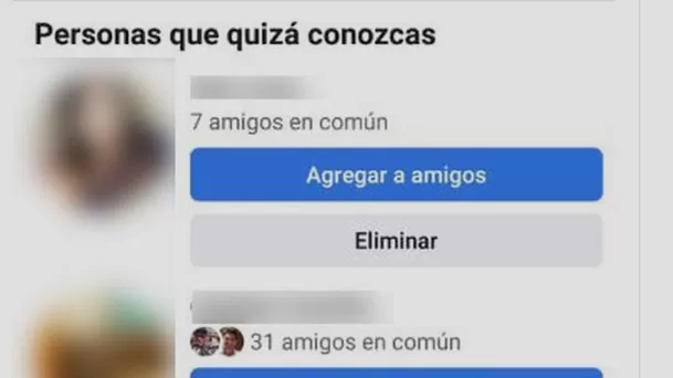 Personas que quizás conozcas en Facebook