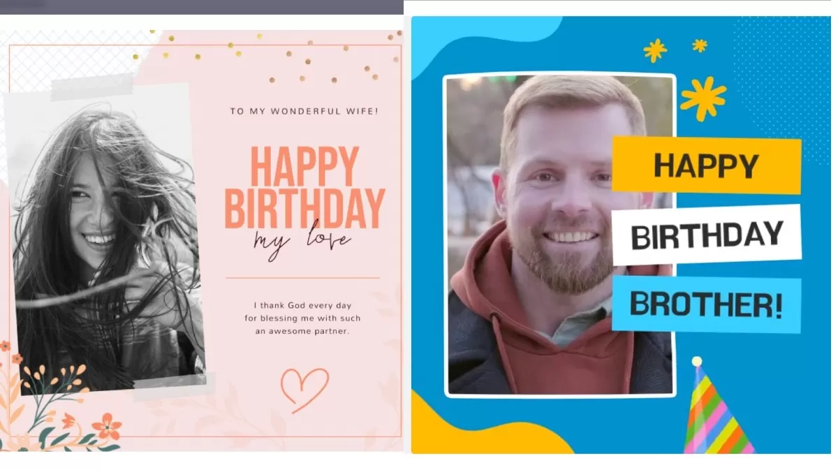 Personalizar tarjetas de cumpleaños para WhatsApp. (Captura: ÚtileInteresante.pe)