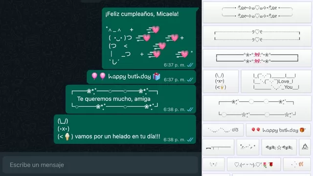 Agregar íconos personalizados en WhatsApp. (Captura: ÚtileInteresante.pe)