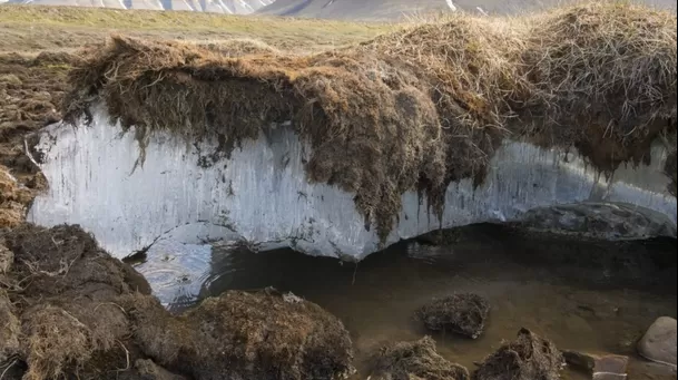 El permafrost del Ártico se encuentra próximas a los polos de Canadá, Alaska, Noruega y otros. (Foto: Fundación Aquae)