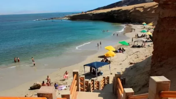 La playa La Mina se ubica dentro de la Reserva Nacional de Paracas. (Foto: Andina)