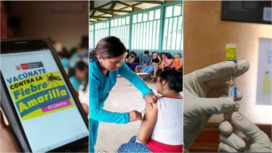 Conoce los lugares donde ponen la vacuna contra la fiebre amarilla en Lima y Perú. (Fotos: Andina)