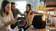 ¿Fuego en la air fryer? El grave error que jamás debes cometer. (Composición: ÚtileInteresante.pe)